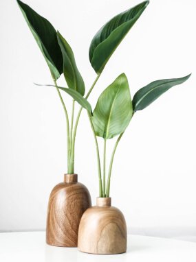 wooden-vases